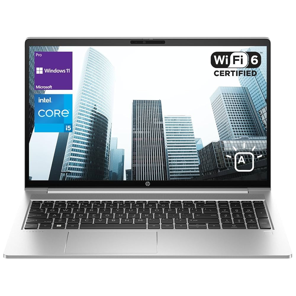 HP Laptop Probook 450 G10 I5-1335U/8GB/512GBSSD/RTX2050-4GB/15.6"FHD/DOS/PIKE-SILVER ALUM/ENG