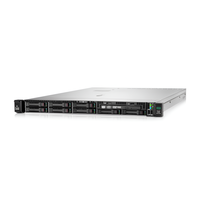 ( P77128-425 )  HPE ProLiant DL360 Gen10 Plus 8 SFF rack server with one Intel® Xeon® Silver 4309Y processor,
64GB (2x32GB) memory, HPE SR416i-a Gen10 Plus x16 Lanes 4GB Cache NVMe/SAS 24G Controller,