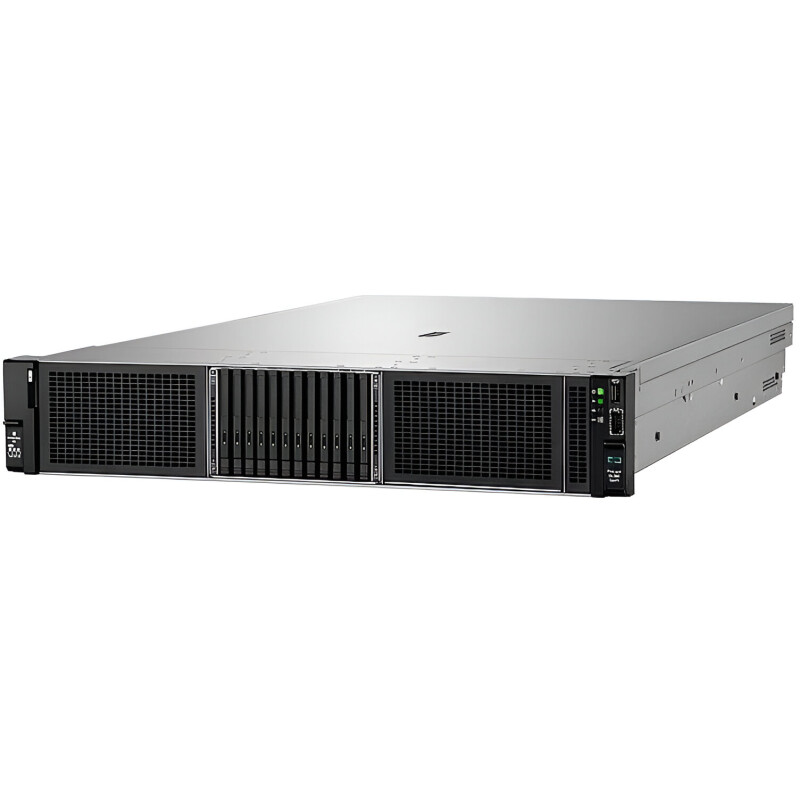 ( P70456-421 ) HPE ProLiant DL380 Gen11 server with one Intel® Xeon® Silver 4509Y Processor, 32GB (1x32GB) Dual Rank Memory, one HPE MR408i-o Gen11 x8 Lanes 4GB Cache OCP SPDM Storage Controller, Driv